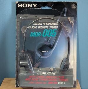 Sony Stereo Headphones MDR-005 Vintage Open Box